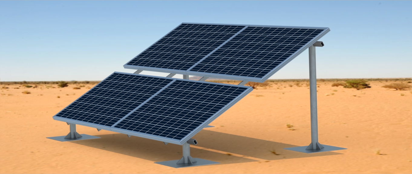 太阳能电池板安装结构2